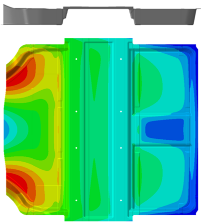 warpage_car_floor_structure