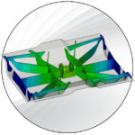 Overmolding simulation