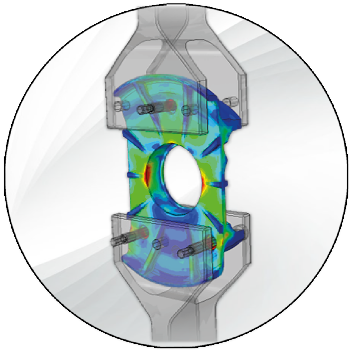 Virtual process chain simutence