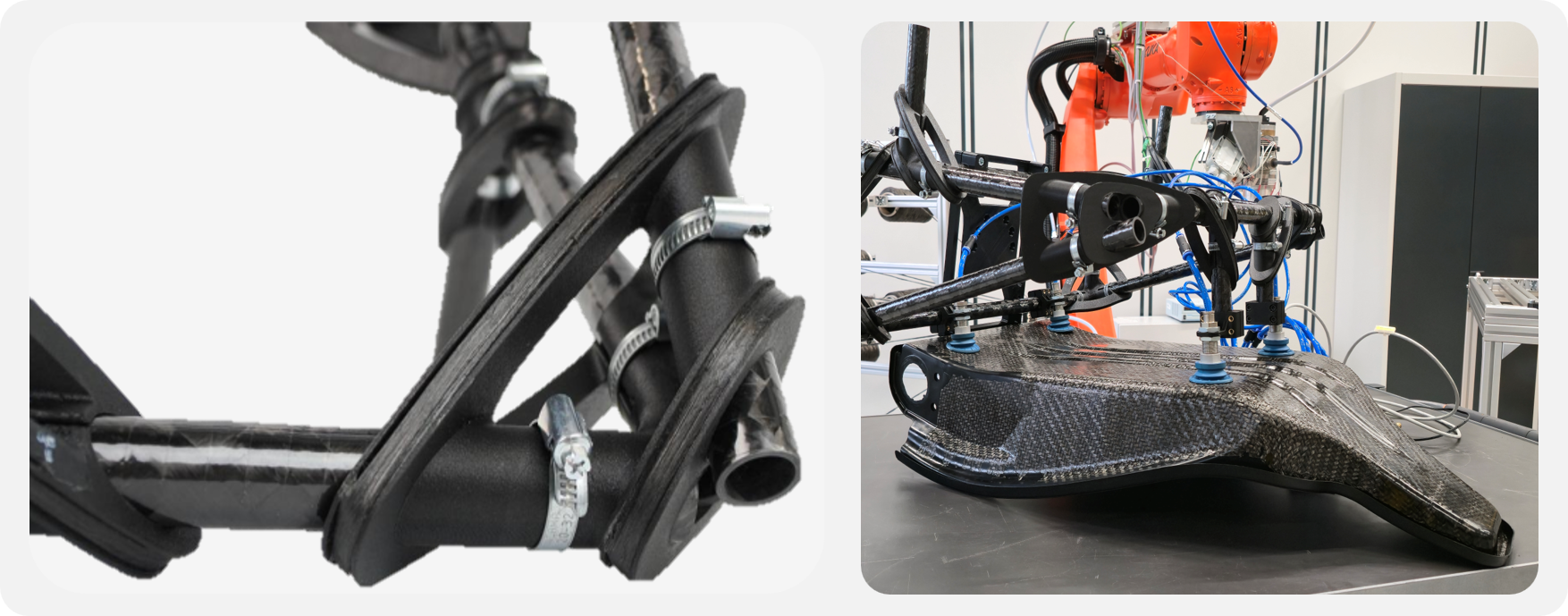 Modular lightweight gripper system.